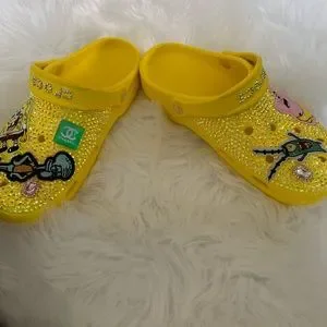 CROCS | Shoes | New Spongebob Bling Crocs Mens Size 8 | Poshmark display picture 3
